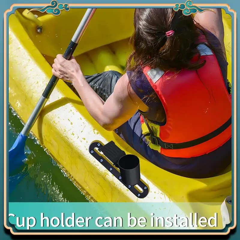 أحدث قضبان الكاياك، ملحقات تركيب قضيب الكاياك، مناسبة لحاملي قضبان الصيد، وحاملي المجداف