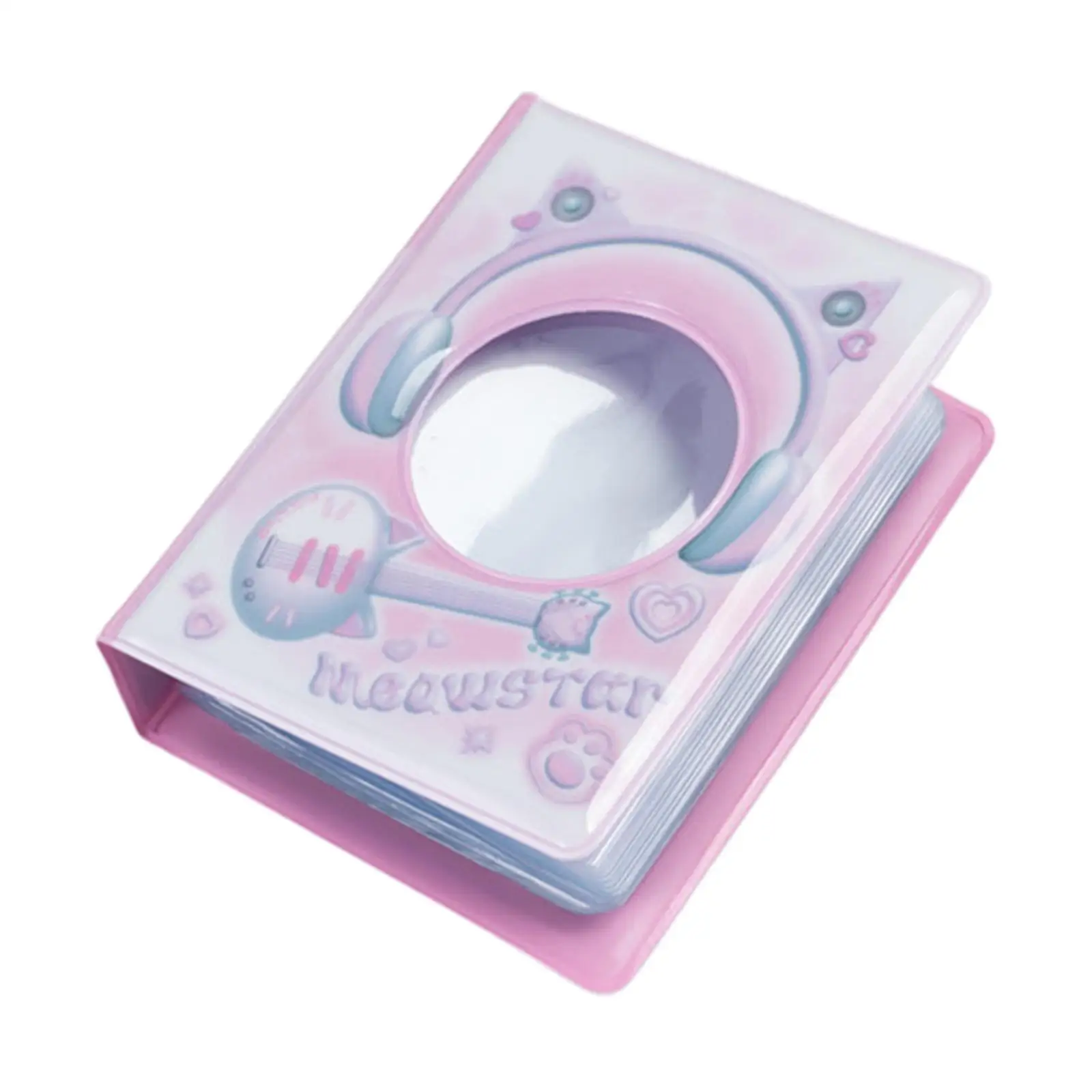 2-6pack 3 inch Photo Card Holder Mini Picture Album Cute for