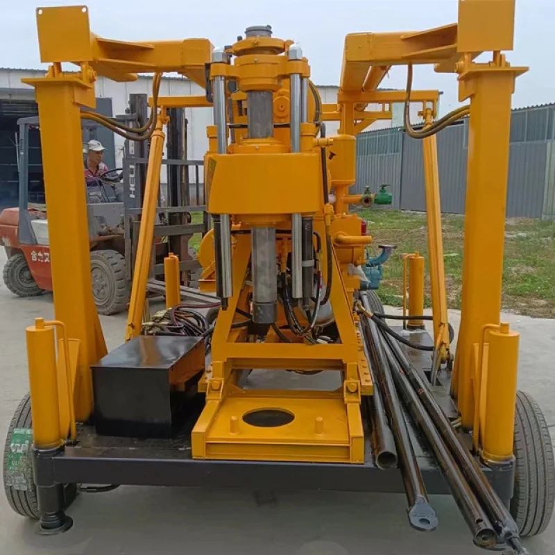 Worldwide Best Selling New Borehole Drill Machine Rig For Geological Survey Water Well Drilling