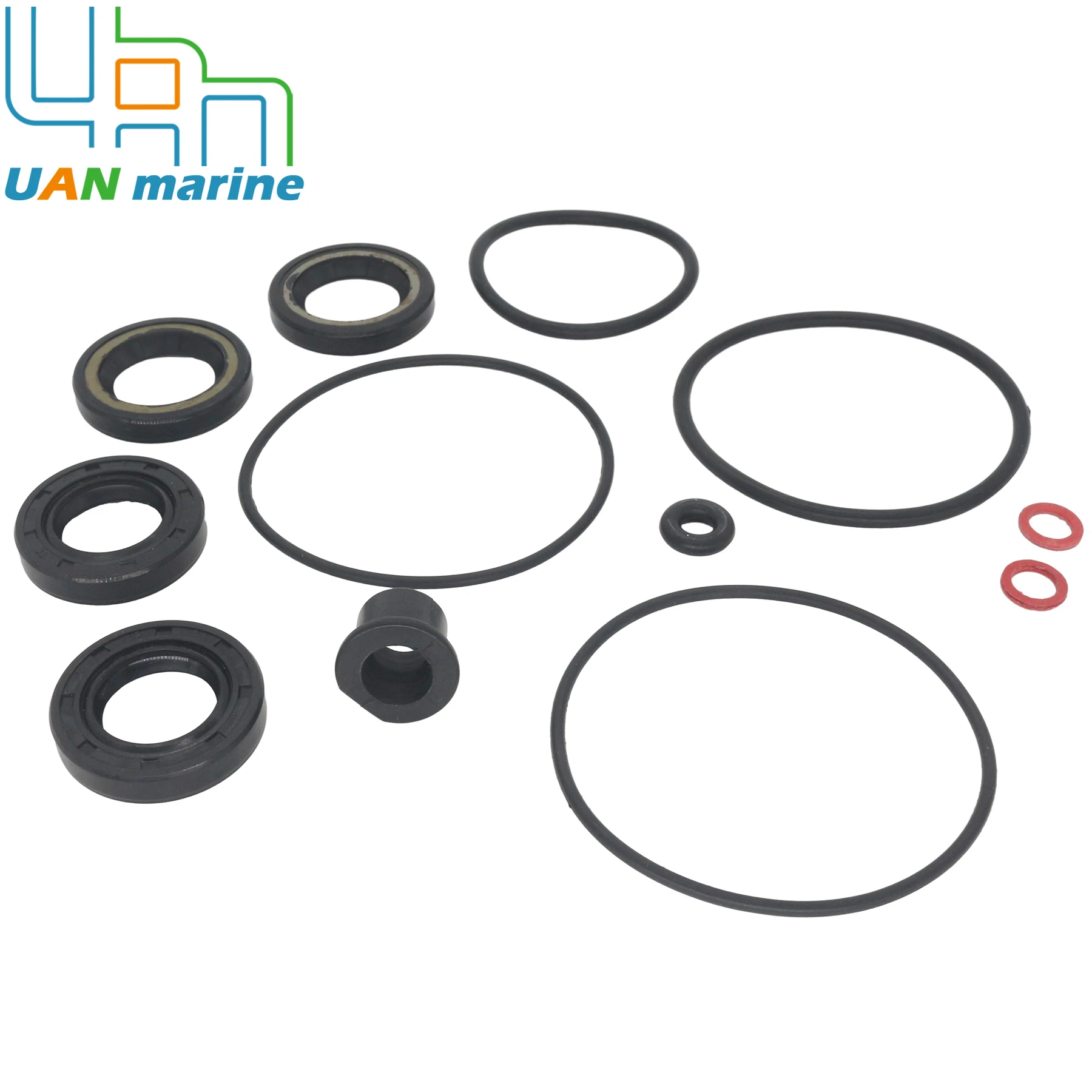 

65W-W0001-20 Комплект уплотнительных колец нижнего блока подходит для подвесного двигателя Yamaha F25 C30 25 30 л.с. Замена 65W-W0001 -21 -22 -23