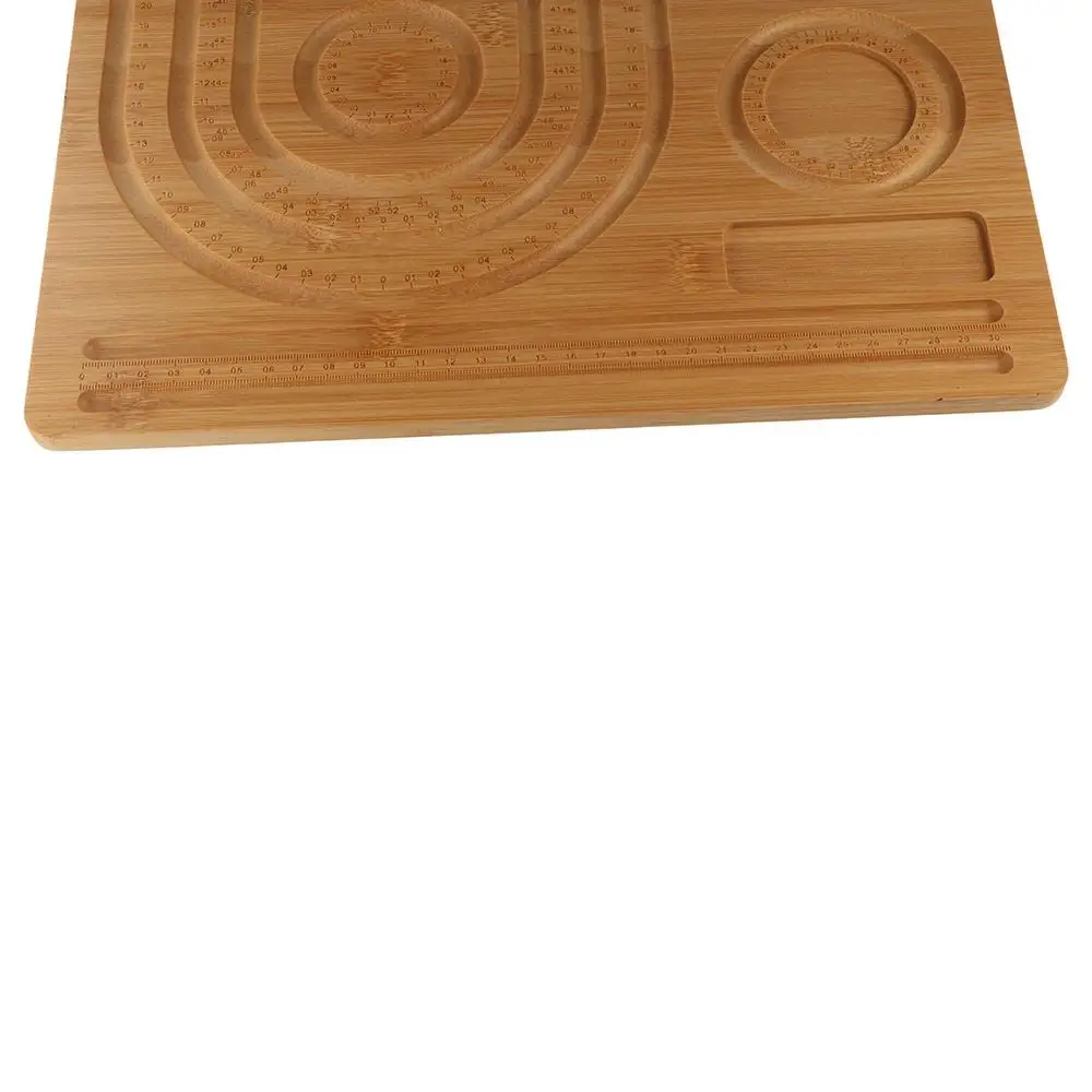 

Multiple Types Jewelry Making Tray Eco-Friendly Thickened Jewelry Design Board Display DIY Tools Wooden Bead Board Crafts DIY