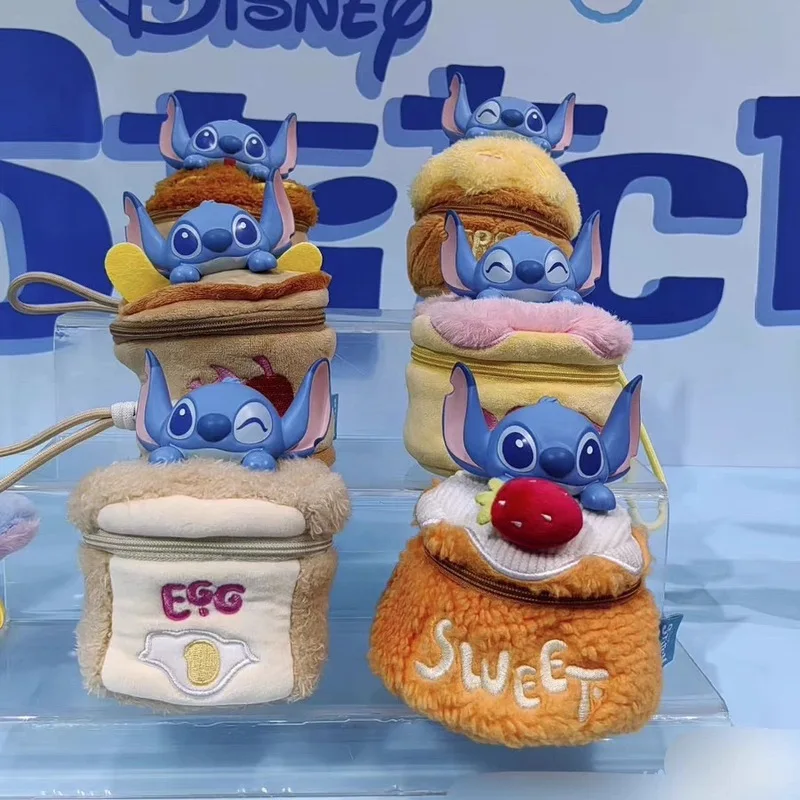 

Genuine Disney Stitch Amazing Food Fun Series Surprise Blind Box Trendy Pendants Dolls Gifts Children Birthday Toy