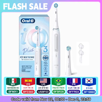 Oral B Electric Toothbrush IO3 Plus 3D Sonic IO Magnetic TECH Rechargeable Toothbrush Daily Clean Whitening Sensitive Brushing