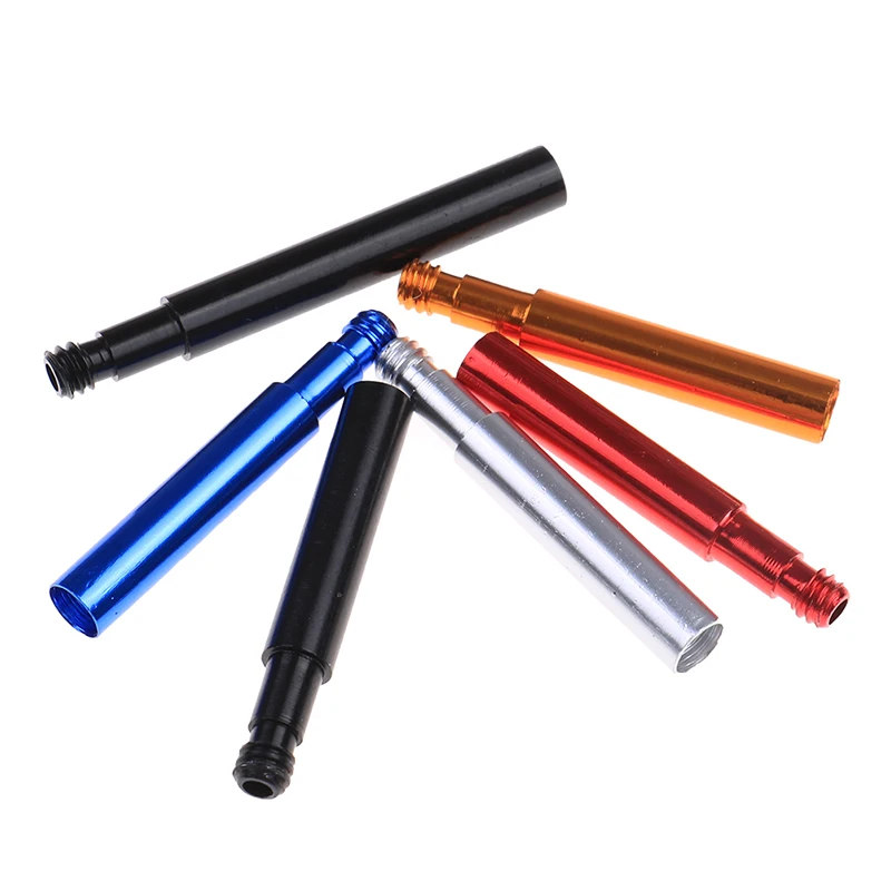 40/50mm Aluminium Alloy Bicycle Presta Valve Extender Bike Tire Wheel French Valve Extenders Caps Core Adapter