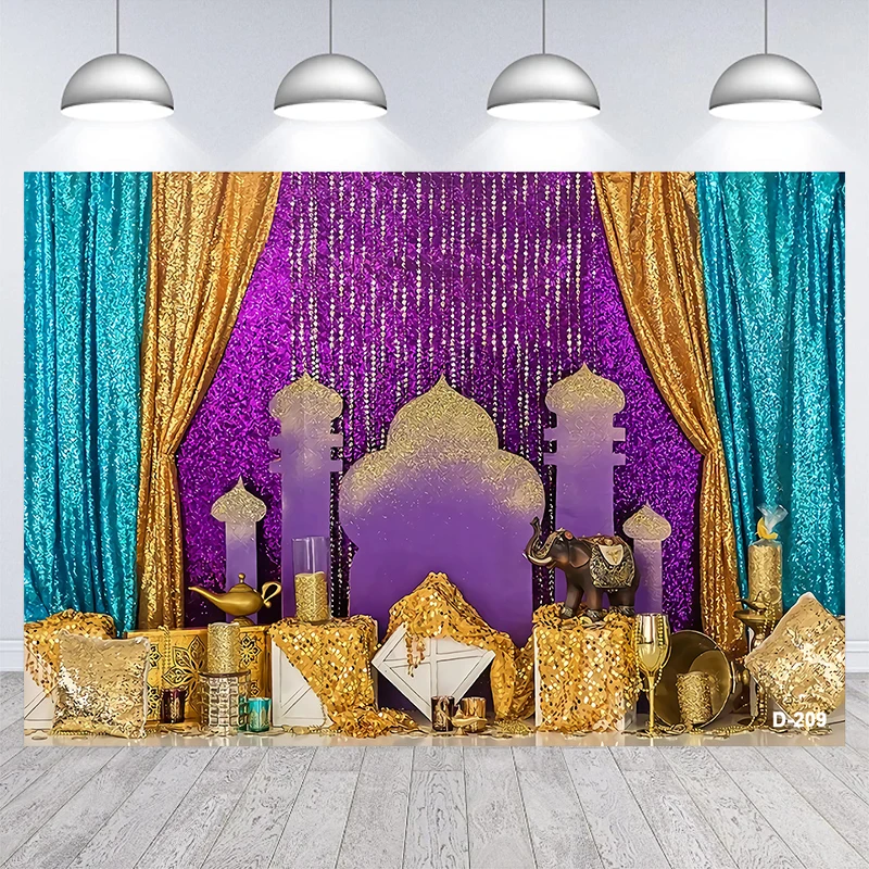 علاء الدين صور خلفية بنات الأميرة الذهب مسجد الياسمين حفلة عيد ميلاد سعيد Vaiana الديكور التصوير خلفيات راية