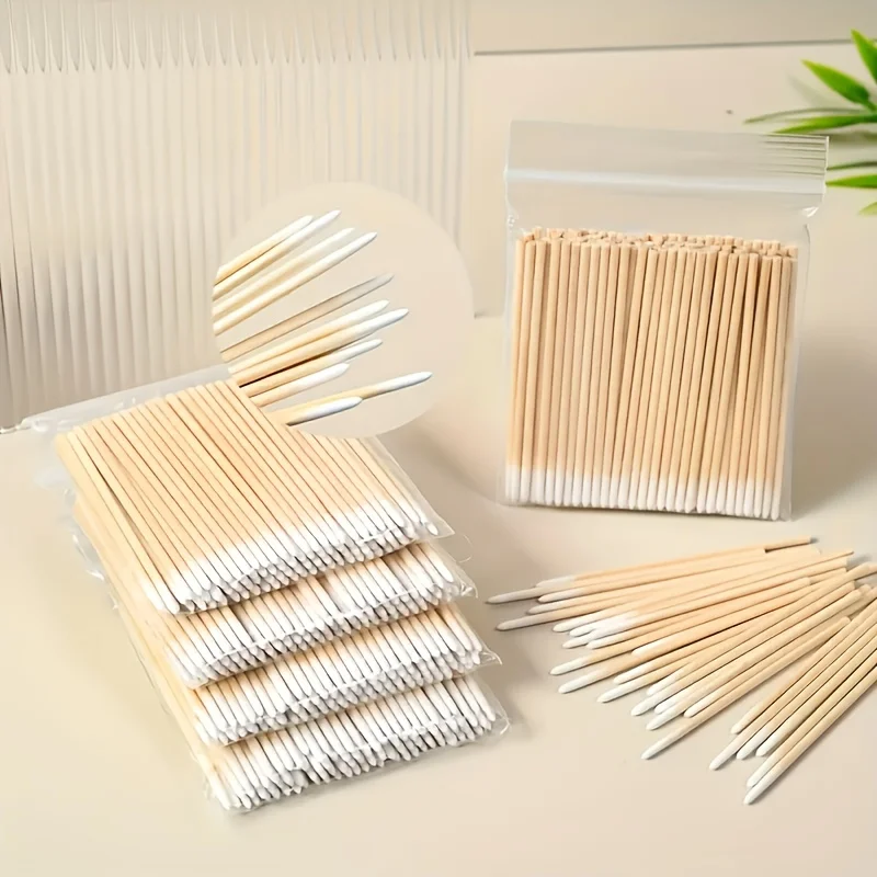 400 Pcs Nail Polish Corrector Pens - Portable Detail Nail Art Tools for Cuticle Repair, Dotting, Salon & Home DIY