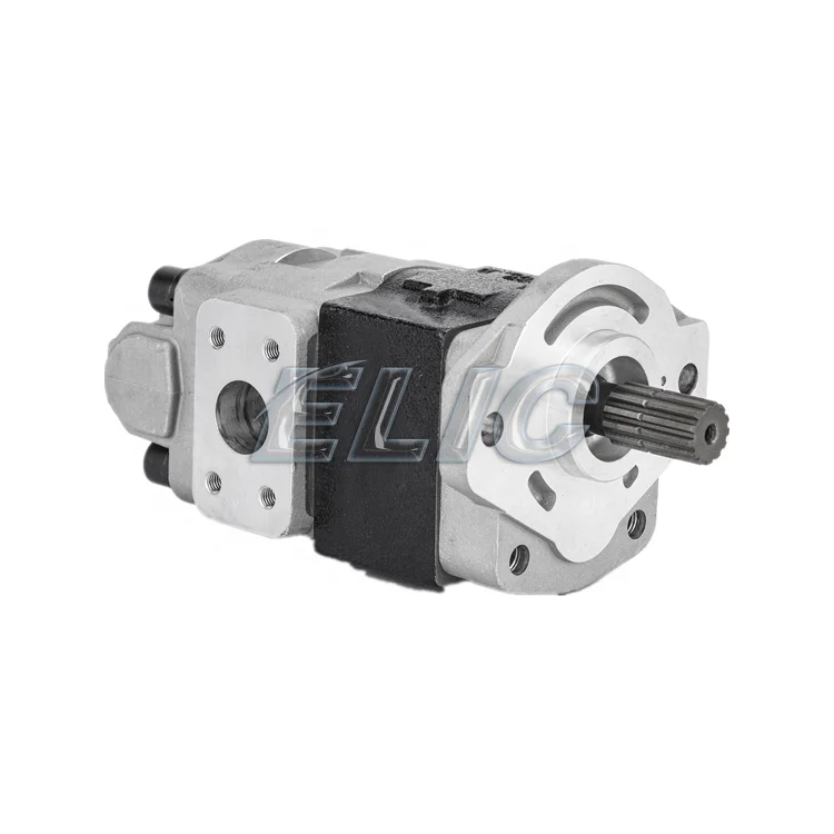 Elic part pc78 pc78us pc78mr pc88mr-6 mini excavator hydraulic gear pump 708-3t-04620 pilot pump 708-3t-04610  for komatsu