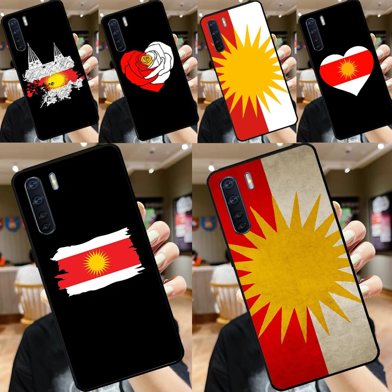 Yazidis Flag For OPPO A17 A57 A77 A5 A9 A53S A52 A72 A96 A76 A16 A54 A74 A94 A38 A58 A78 A15 A79 Case