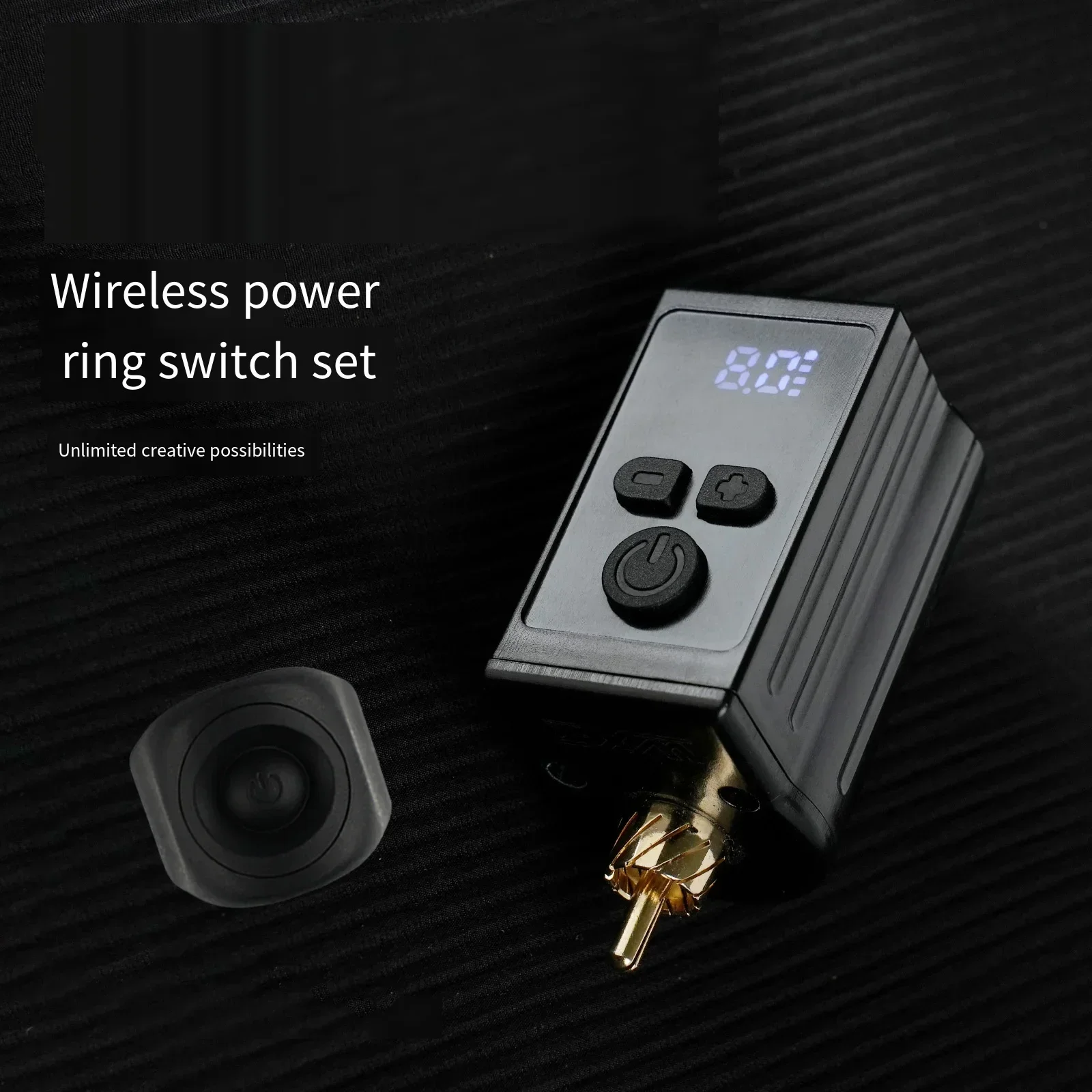 1450mAh Wireless Tattoo Power Supply Interface Dual Switch Modes High-capacity Portable Mini Mobile Tattoo Machine Battery