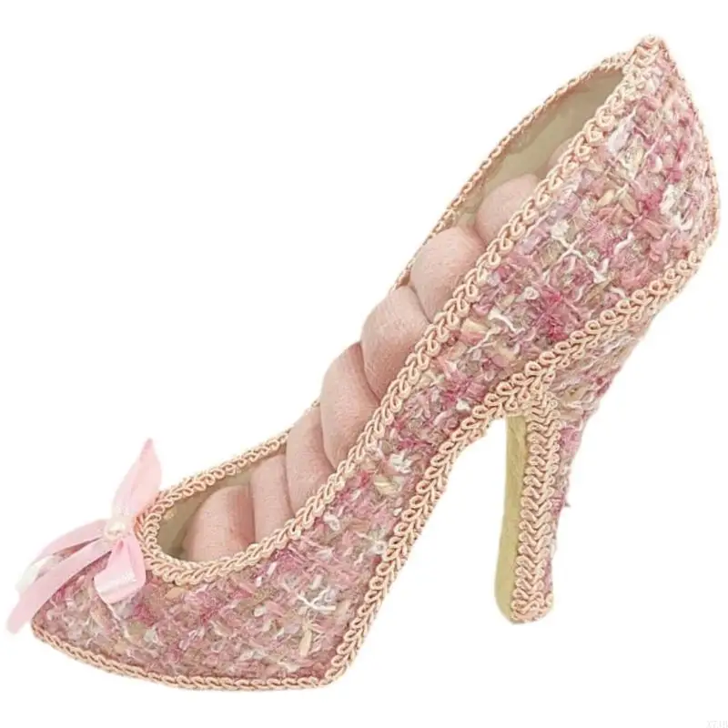 

Модный тканевый пластиковый держатель для ювелирных изделий для ожерелья, браслетов, декоративная подставка для аксессуаров,