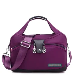 2026 New Fashion Women's Shoulder Bag Oxford Handbag Large Capacity Crossbody Bag Simple High Quality Casual Trend Handbag