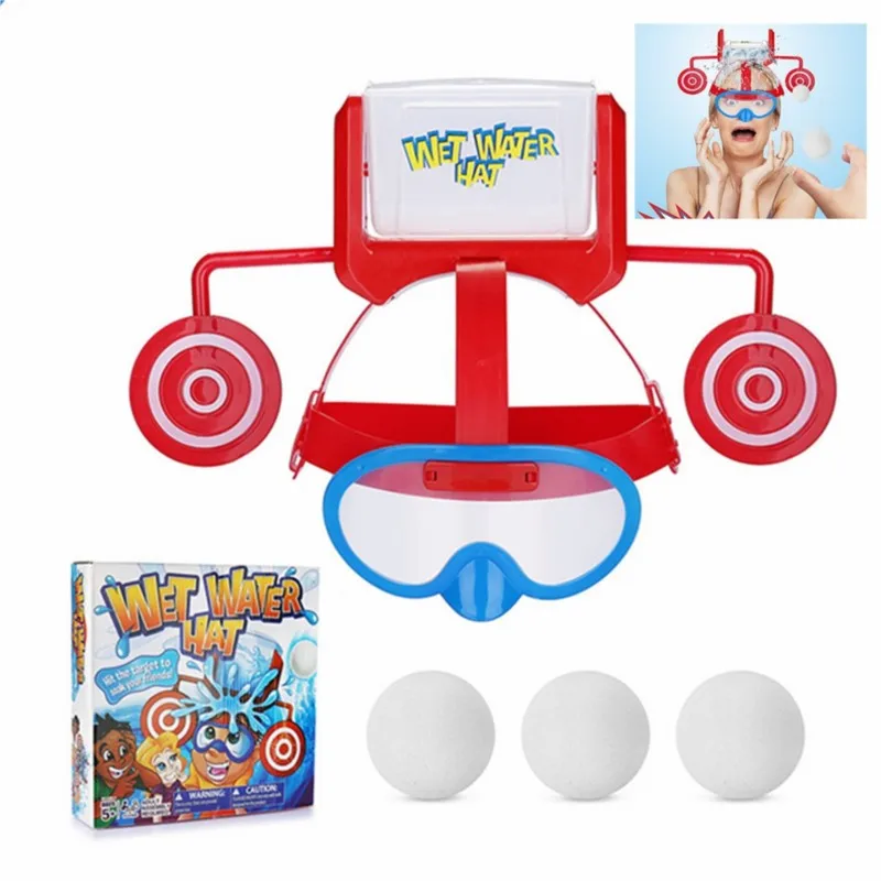 Wet Head Game Wet Water Challenge Hat Trick Party Prop Hat Party Games for Friend Parent-Child Interaction Jogo Birthday Gifts view 4