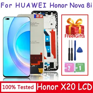 Bilashmart 6.67IPS LCD Huawei nova 8i NEN L22 NEN LX1 NEN LX3 LCD Touch Screen Digitizer Assembly Replacement Honor X20 NTN AN20 LCD