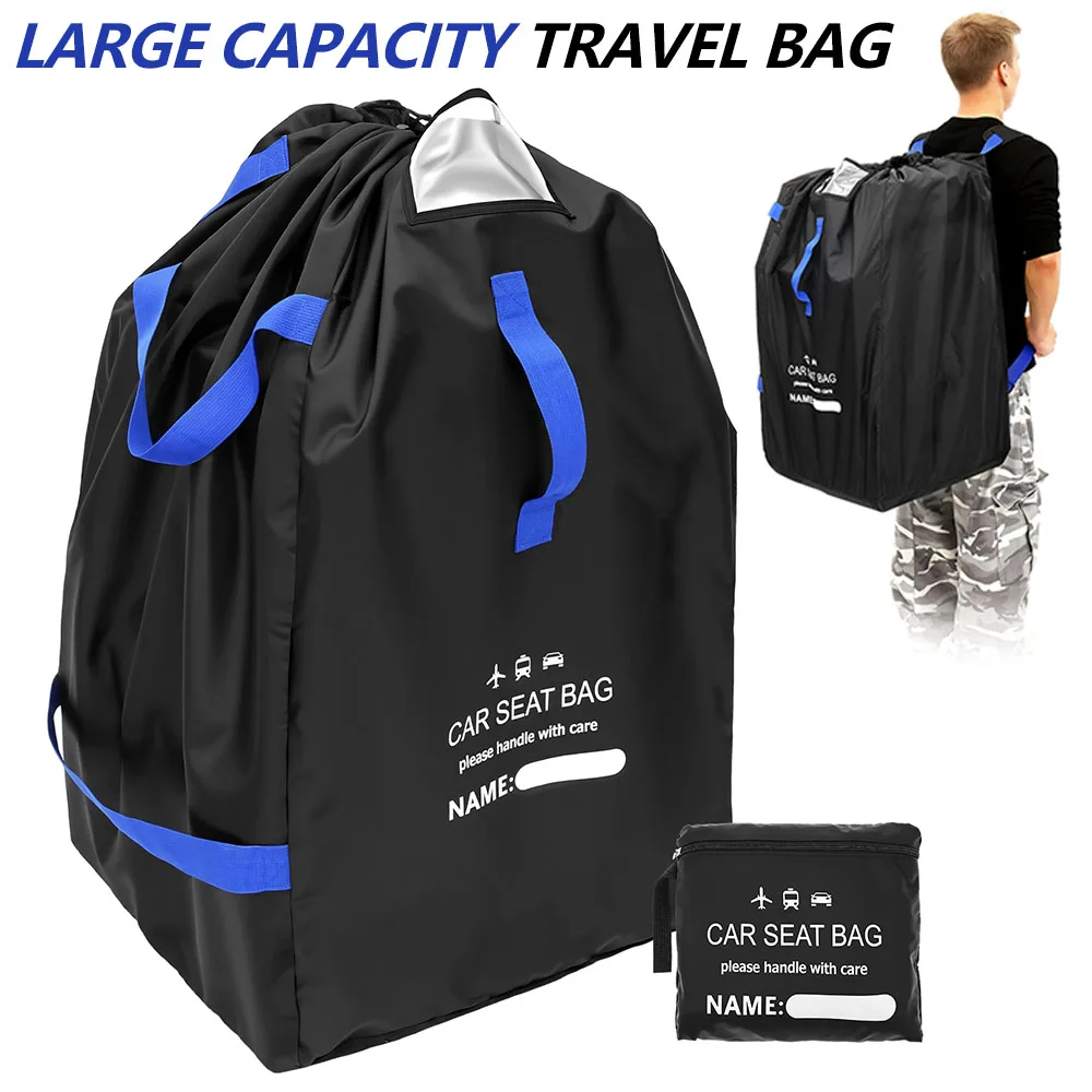 

Carseat Check Bag Universal Infant Carseat Storage Bag Waterproof Large Capacity Car Seat Backpack Padded Stroller Travel Bag