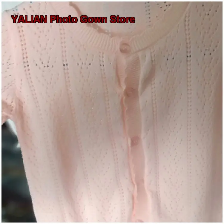 Girls Cardigan Little Kids Long Sleeve Hollow Out Knit Top Sun-Protection Thin Anti-Pilling Long Sleeves