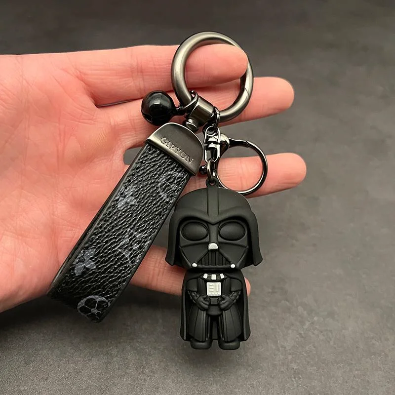 ブラックナイトカーキーホルダーペンダント-ポルシェ-メルセデス-ランドローバー-自動車キーホルダー装飾-lvgedete公式モデル