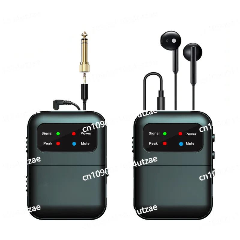 

Wireless in-Ear Monitor 2.4G Stereo Studio Band Rehearsal Live IEM Transmitter Receiver