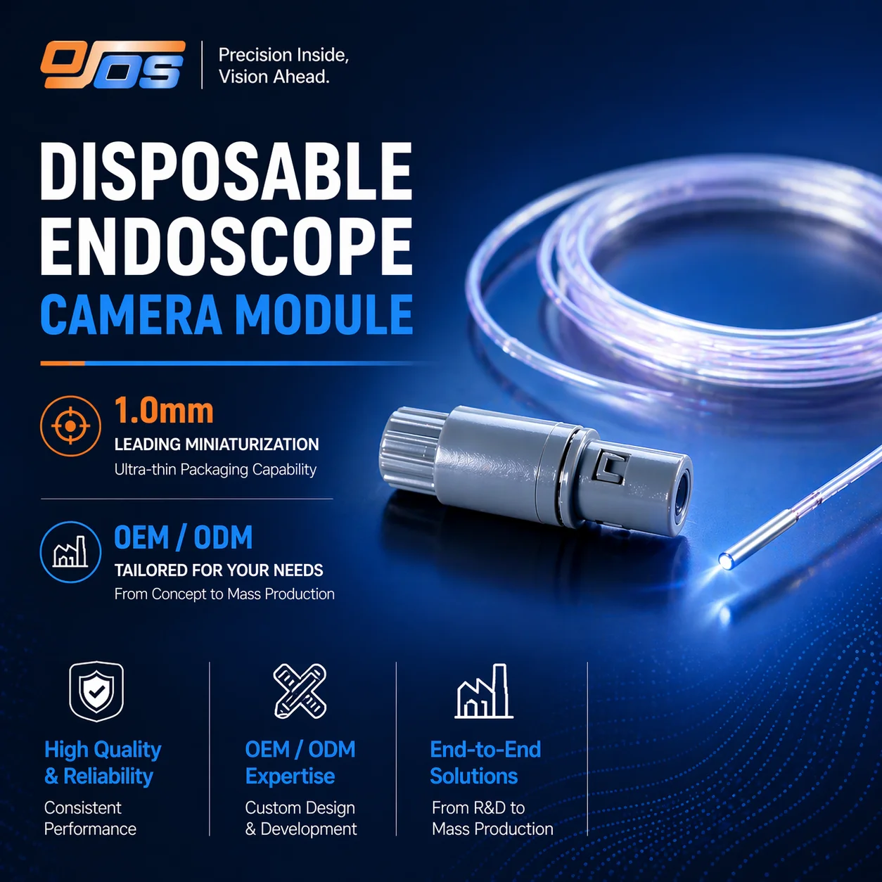 CRW Medical  Module OCHTA10 Mini    for Inspection Borescope Single Use   Component Factory Price