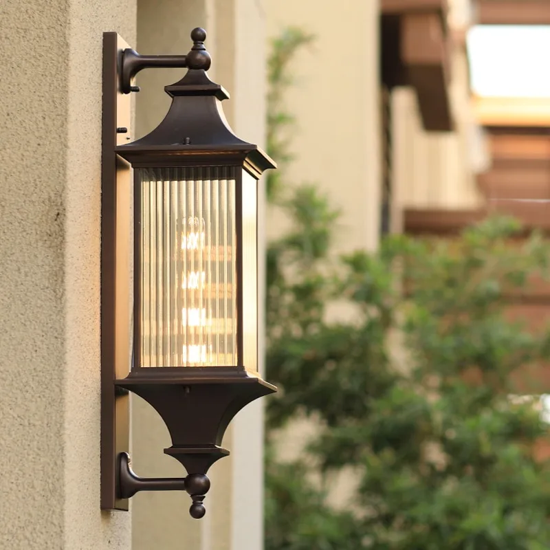 Outdoor Wall Light Solar Garden Light Waterproof Induction Outdoor Garden Villa Terrace Gate Enclosure Wall Exterior Wall Light
