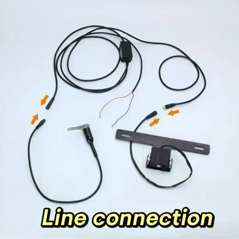 لياماها MT-O7، MT-09، YZF-R7، YZF-R1 حامل لوحة ترخيص قابل للطي أوتوماتيكي للدراجة النارية، بدء تشغيل بزر واحد، ترقية كاملة #3