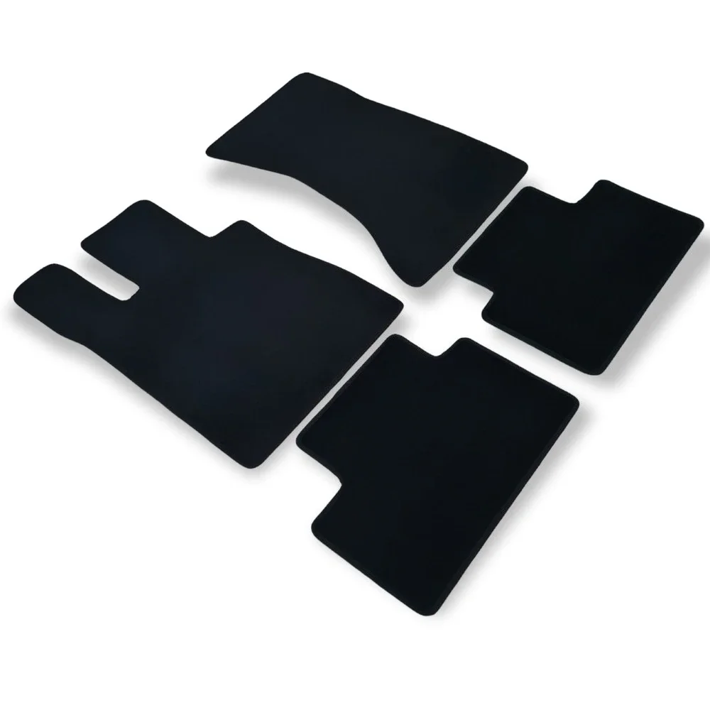 Original Car Floor Mats Velour For Mercedes S Class W220  1998   to    2005   Auto Liners Waterproof Black New
