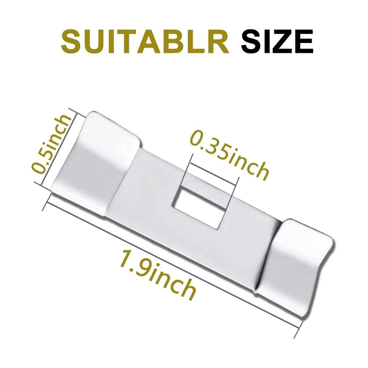 Vertical Blind Repair Vane Savers, Metal Vertical Blind Repair Tabs for Vertical Blinds Replacement Slats 16pcs