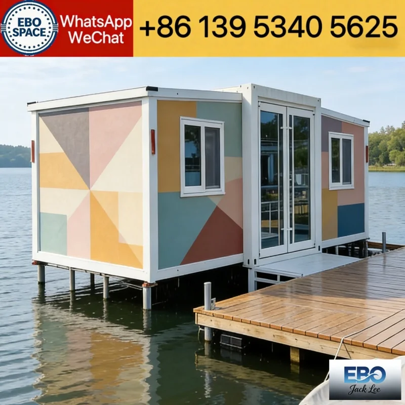 China Made Foldable Expandable Container House 20ft 30ft 40ft Tiny Cabin Fast Build Waterproof CE Certified