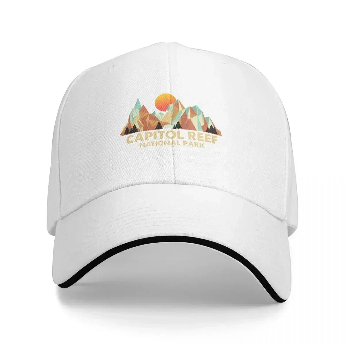 Capitol Reef Cap Fashion Casual Baseball Caps Adjustable Hat Hip Hop Summer Unisex Baseball Hats Polychromatic Customizable