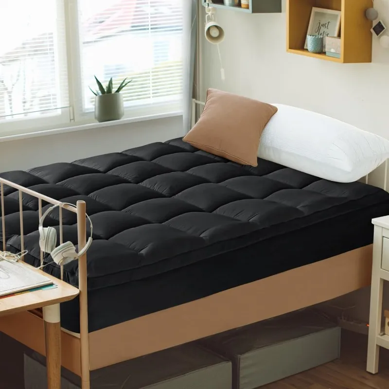 

Twin XL Mattress Topper - Soft Cooling Mattress Pad for College Dorm Room Essentials