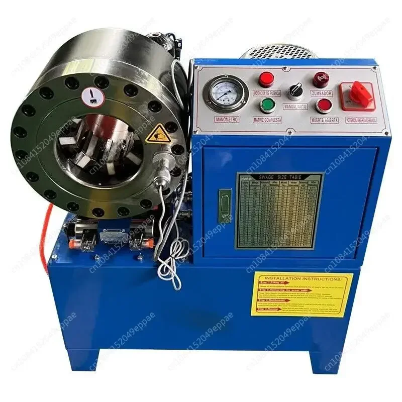 2 inch Rubber Hose Crimper High Pressure Hydraulic Crimping Machine