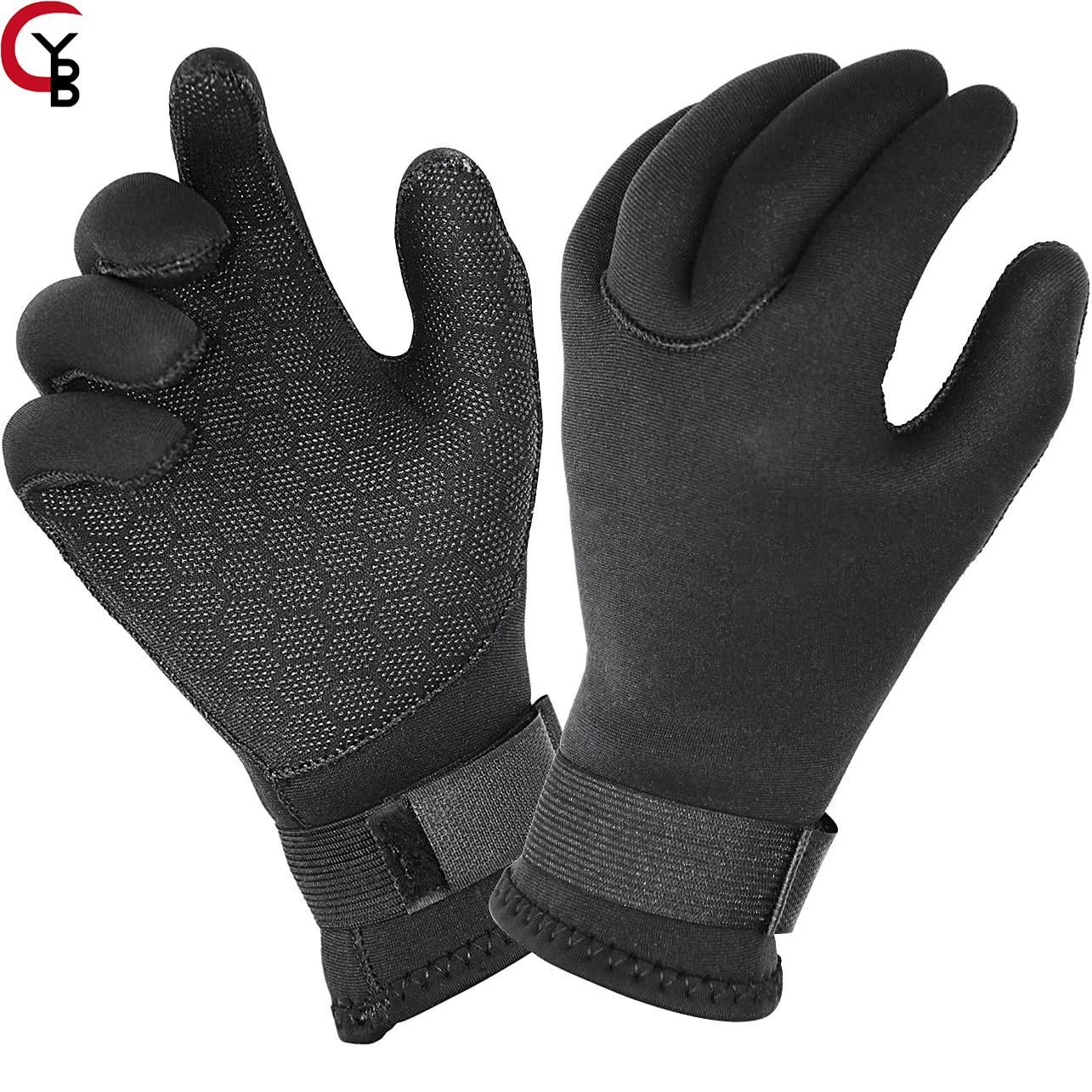 

1Pair 3mm Neoprene Scuba Diving Snorkeling Surfing Water Gloves Five Finger Warm Wetsuit Winter Gloves