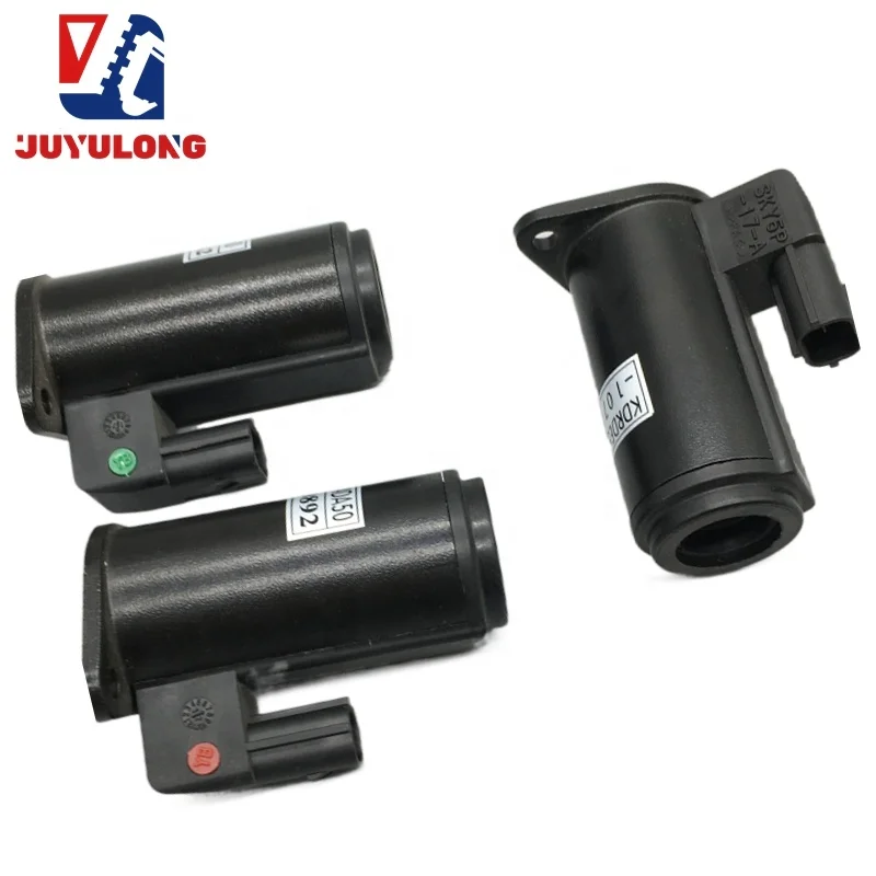 JUYULONG is suitable for Kobelco SK200/230/250/330-6E/8 travel rotation ratio safety locking solenoid valve coils