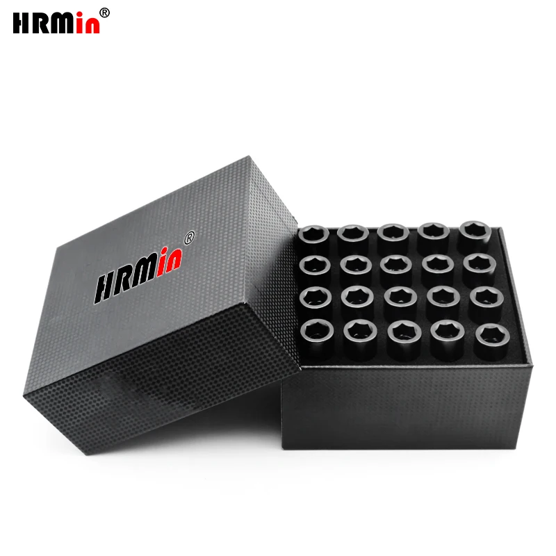 HRmin Gr5 Titan Radbolzen Schraube M12x1.5x28-45mm Allen Cup Head Socket Cone Seat für BMW LUTOS FIAT Autos mit kleinem Loch Rad – Detail 9