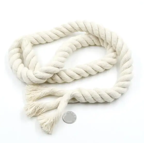 4mm to 20mm 100% Cotton Rope Decorative Drawstring Cord For DIY Craft home DIY