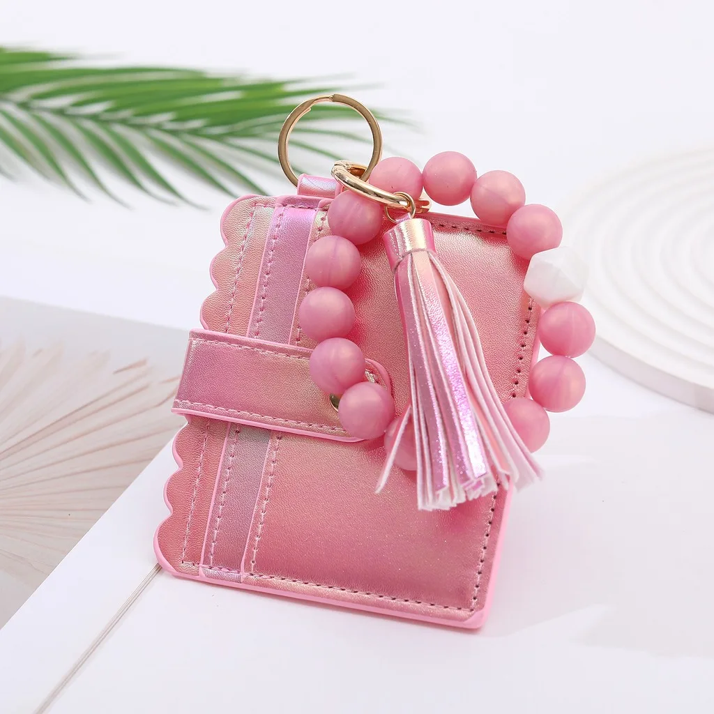 Coin Purse Fashionable Card Wallet Id Window Card Case Transparent Mini Coin Purse For Daily Commuting Handbag Bag Charm