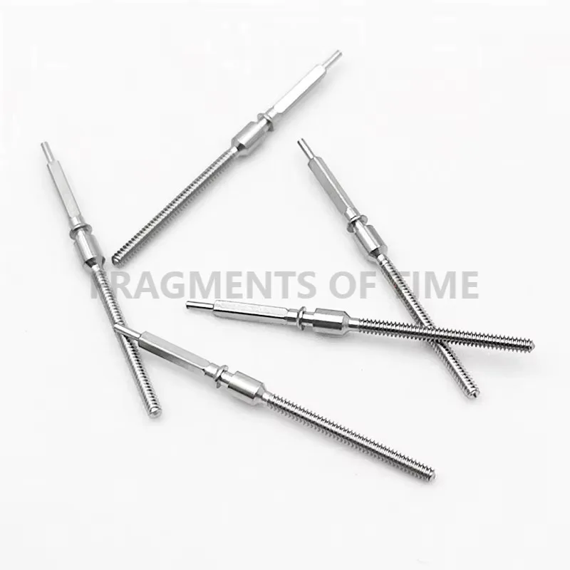 Watch Movement Repair Tool Parts1/2/5/10Pcs Alloy Watch Repairing 1.2mm Winding Stem Replacement Spare Parts For 7750 7751