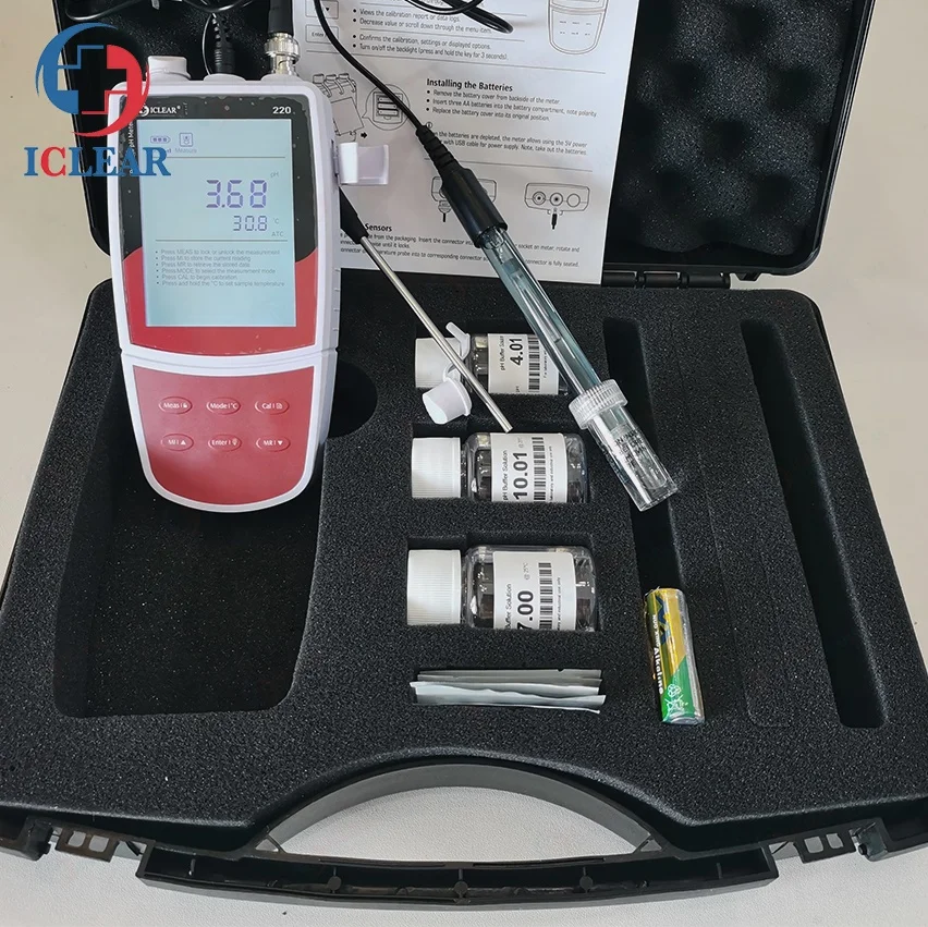 Laboratory High Precision Portable Digital pH Meter