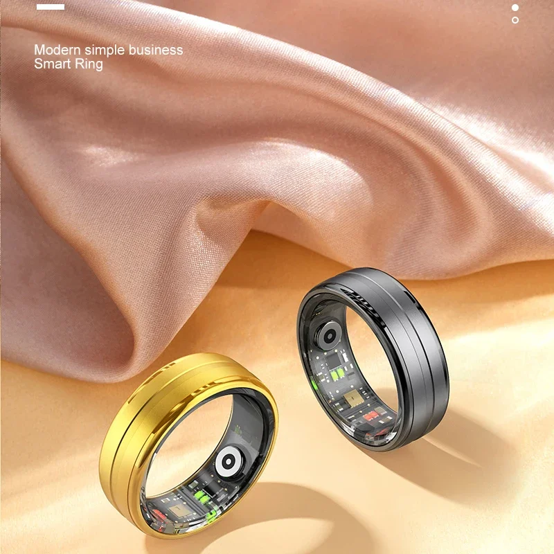 2025 neue Männer Smart Ring Mluti-Sport Herz Schlaf Monitor Smartring Fitness Tracker 5 ATM Wasserdichte Ringe für Frau Xiaomi iPhone