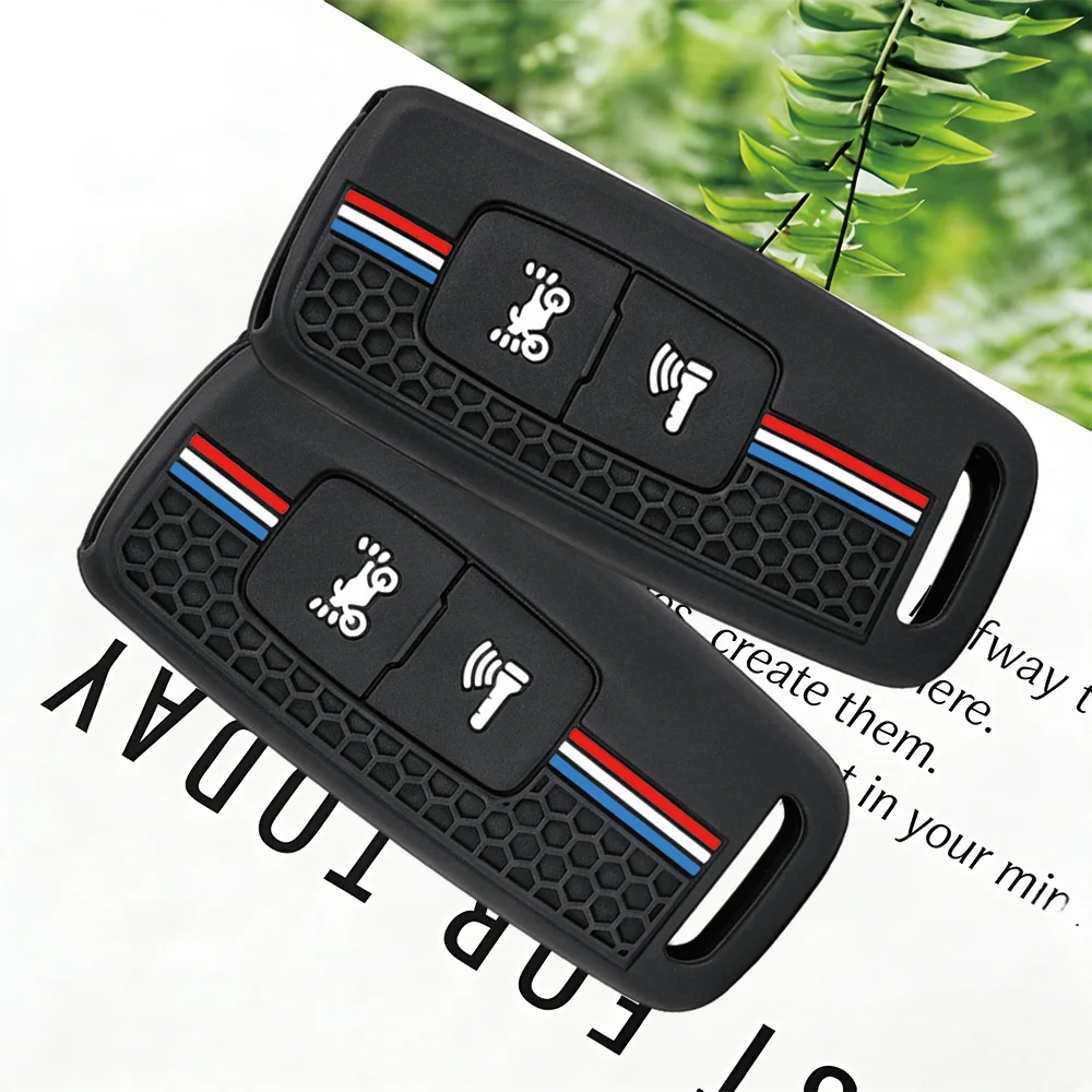 2026 New Silicone Key Fob Cover Fit Honda ADV150 PCX125 ADV350 PCX160 VISION SH350 Motorcycle Key Shell Holder Accessories