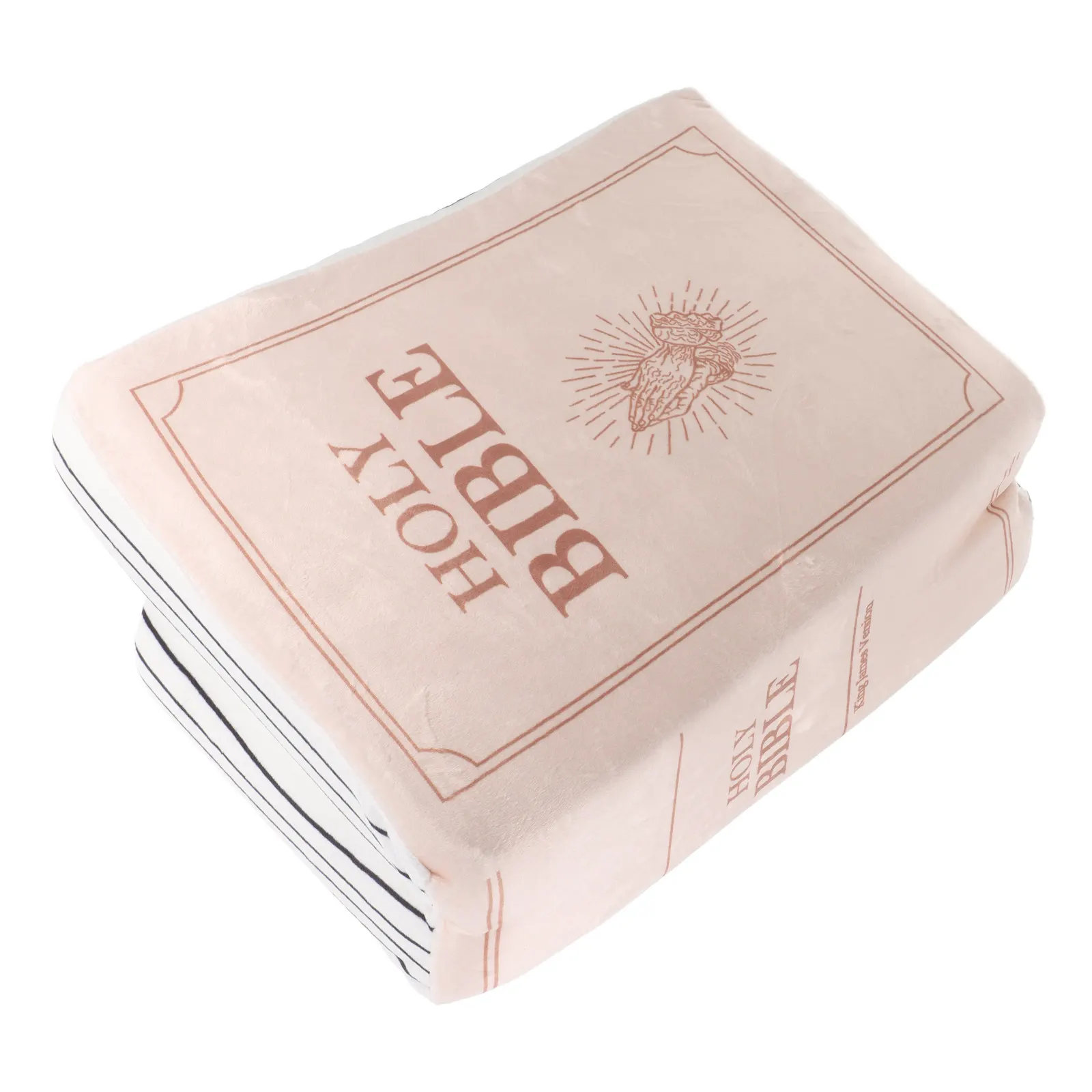 

Bible Book Pillow Design Soft Premium Fabric Throw Cushion for Living Room Bedroom Decor Fun Religious Gift