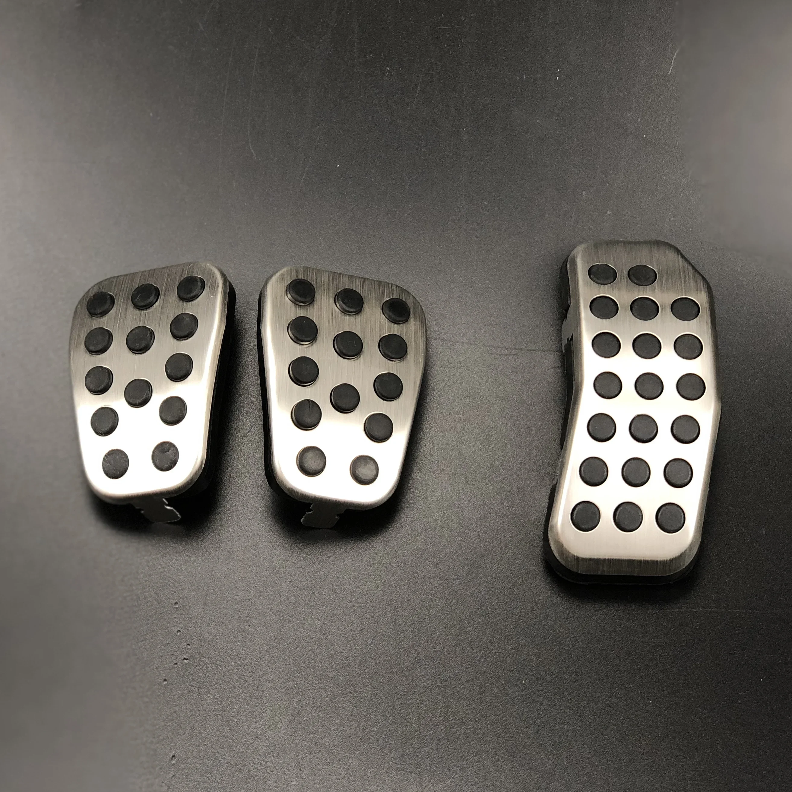 Car Accessories Stainless Steel  Pedal Pads Cover Case For Ford Fiesta Ecosport B-MAX for Mazda 2 2007-2014