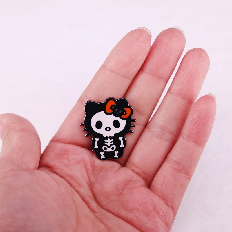 Halloween Cute Cartoon Lapel Pins for Backpacks Brooches Badges on Backpack Enamel Pin Jewelry Accessories Wholesale