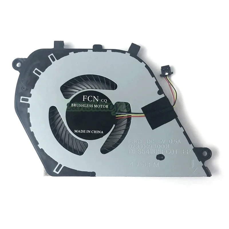 New Laptop CPU Cooling Fan For DELL Inspiron 15-7000 15 7570 7573 7580 Cooler FJGY 5V 0.5A 023.1009J.0001 ND75B00 -16M17 0Y64H5