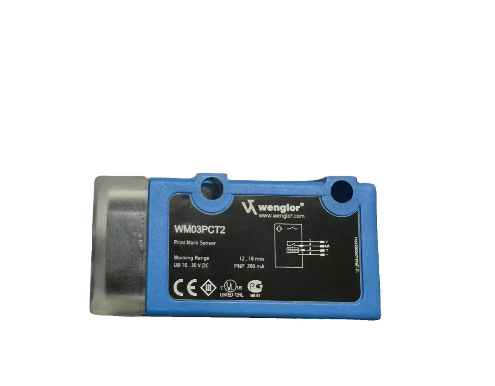 Wenglor Print Mark Reader sensor WM03PCT2 WMO3PCT2 M12 4pin photoelectric sensor with Measurement Range 12 to 18mm