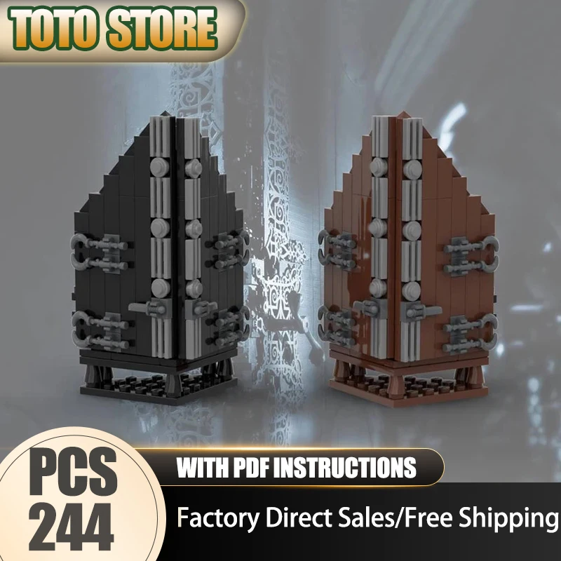 Moc Building Blocks Modular Vanishing Cabinet V1-V2 Model Technology Popular Movie Bricks DIY Assembly Construstion Gifts Toys