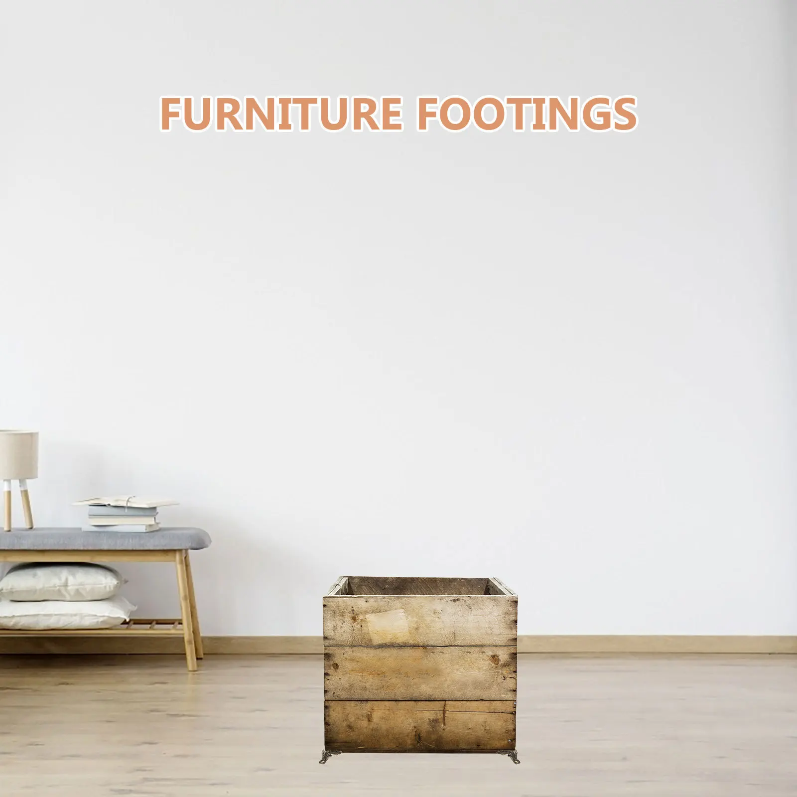 6 szt. Nóżki meblowe ze stopu cynku 30x42 mm, wytrzymałe, do sofy, szafki, ciemnozielone, zamienne nogi meblowe, żelazo