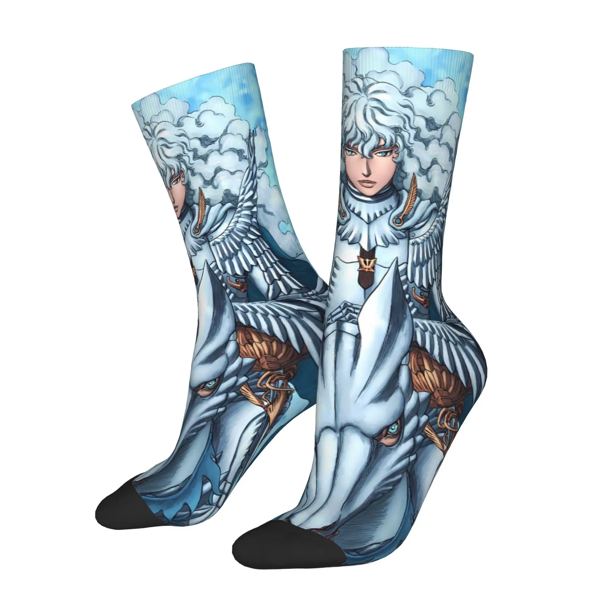 

Cartoon Griffith BERSERK Socks Male Mens Women Summer Stockings Harajuku