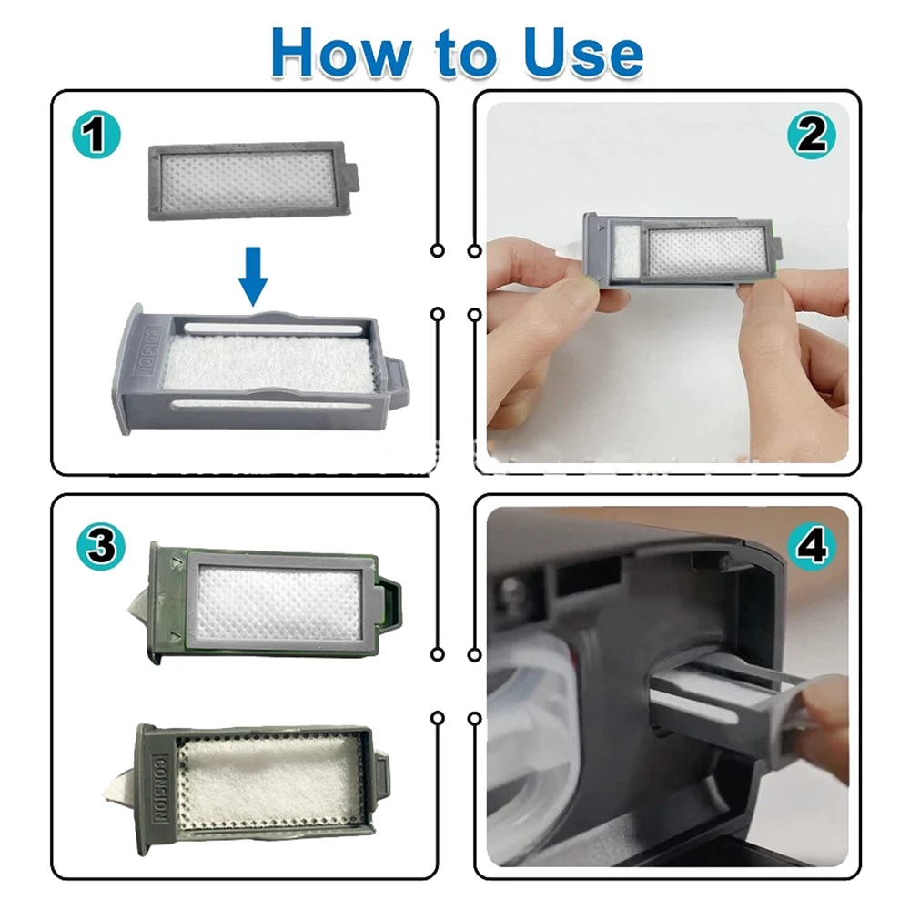 5Set for Philips Respironics Dreamstation 2 CPAP Reusable Pollen Filter and Disposable Ultra-Fine Filters