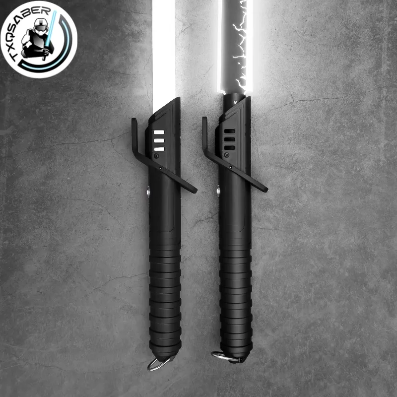

TXQSABER Dark Saber SE RGB Lightsaber Smooth Swing Heavy Dueling Laser Sword Colors Changing Gesture Ignition Bluetooth Kids Toy