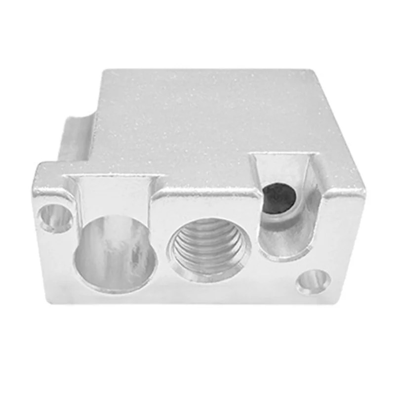 ل FLSUN V400 طابعة ثلاثية الأبعاد Hotend فوهة رأس الطباعة النحاس كتلة الحرارة الحلق النحاس مطلي الطارد أجزاء